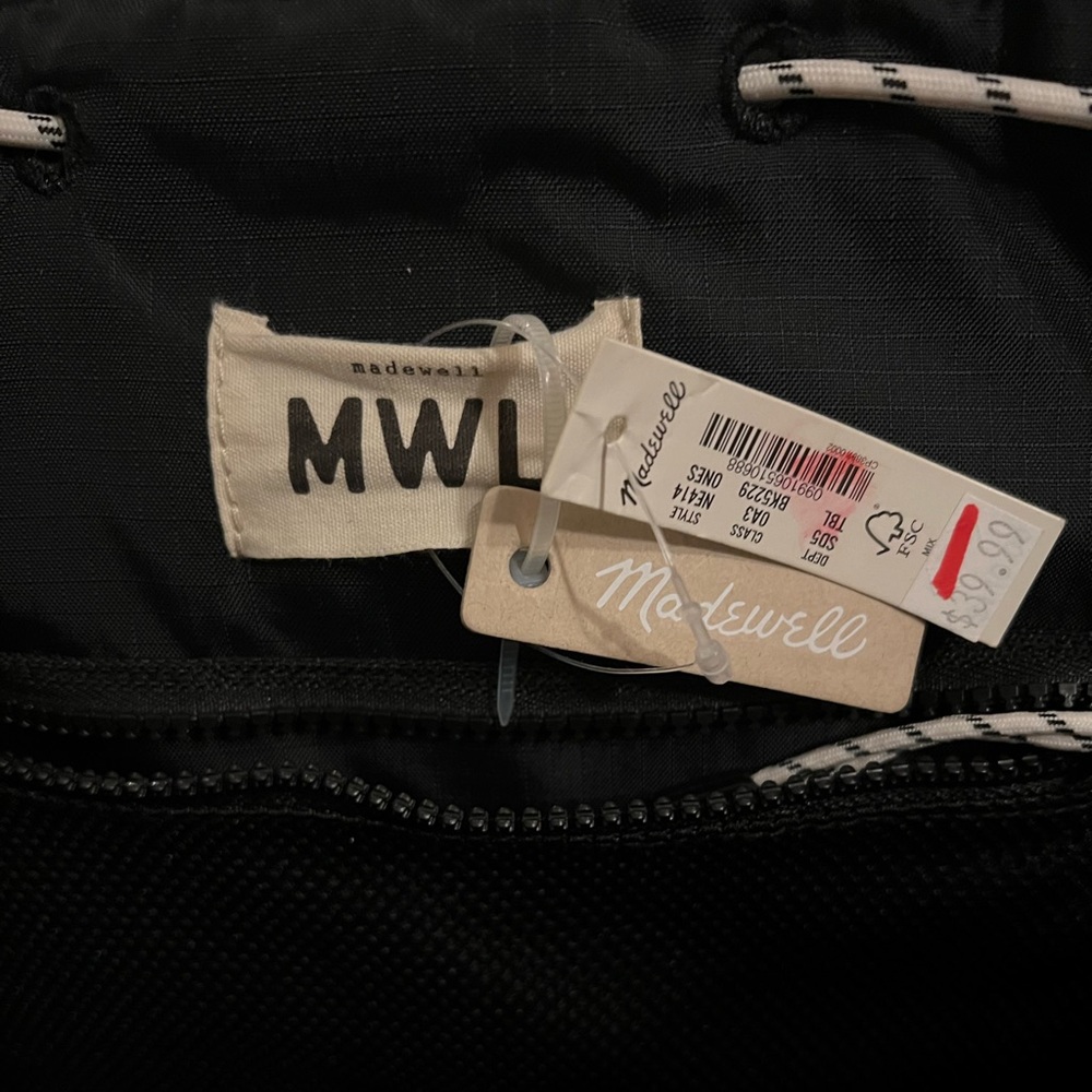 Madewell Drawstring Backpack - Picture 2 of 5